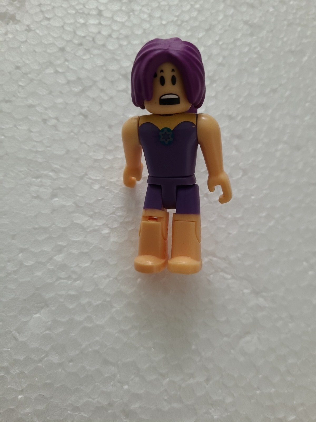 Roblox Sharkbite Swimmer Toy Mini Figure Celebrity Collection Rare Purple