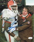 PEPPER JOHNSON Signed Autograph Auto 8x10 Photo Cleveland Browns JSA w/Belichick