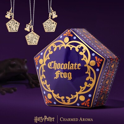 Charmed Aroma Harry Potter™ Chocolate Frog Jewelry Candle & Wizard