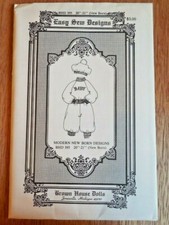 NEW Brown House Dolls Easy Sew Designs Pattern BHD 395 New Born w Cap 20-21"