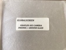 Graflex Speed/Crown/Super Graphic 4x5 Fresnel Lens/Ground Glass-with Gridlines