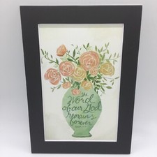 New Handmade 5x7 Matted Inspirational Quote Nature Bird Free Ship 380