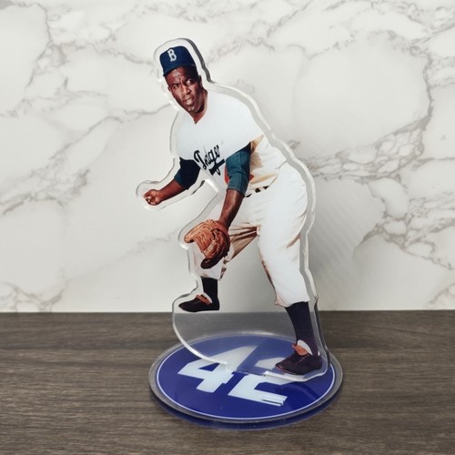 Jackie Robinson Pitch Standee - Baseball Legend HOF Memorabilia & Collectible - Picture 5 of 5