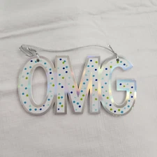 OMG Christmas Ornament Gift Tag