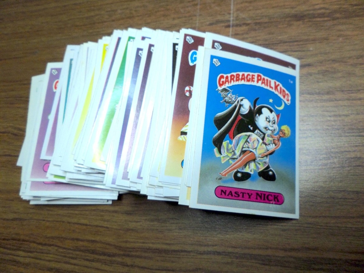 1985 OS1 GPK Mini UK Garbage Pail Kids Series 1 You Pick 🇬🇧Complete Your Set