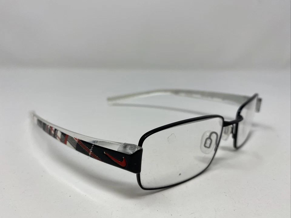 Marco de gafas Nike NIKE 8075 026 48-17-140 negro/blanco borde completo KS46 Foto 3 de 4