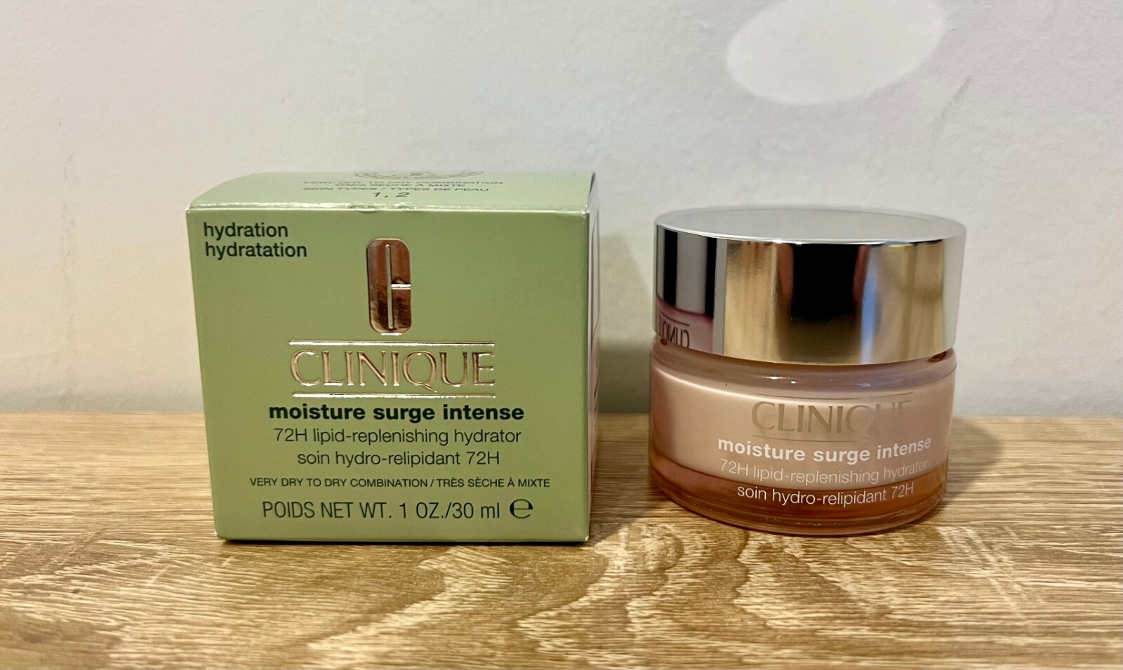 Clinique Moisture Surge Intense 72H Lipid-Replenishing Hydrator 1oz/30ml NIB