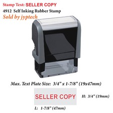Seller Copy - Trodat 4912 Self Inking Rubber Stamp