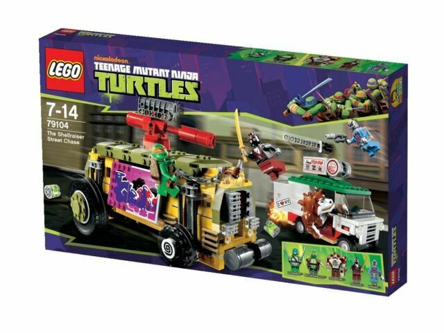 Diktat Formindske Premonition LEGO Teenage Mutant Ninja Turtles: The Shellraiser Street Chase (79104) for  sale online | eBay