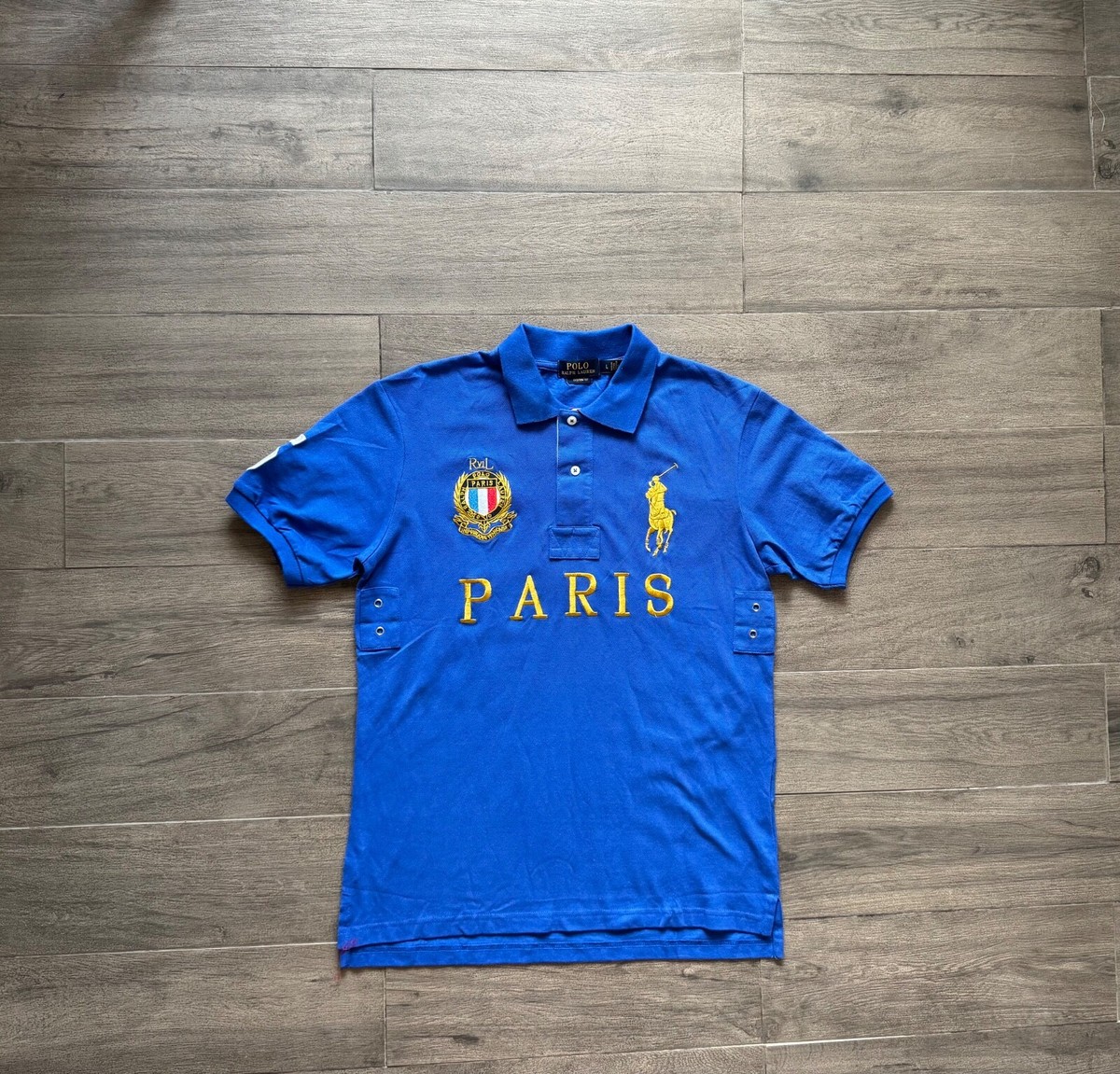 Polo Ralph Lauren Paris France #5 Polo Shirt Big Pony Chief