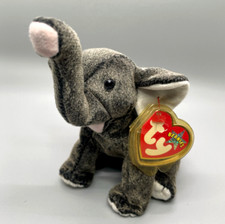 TY Beanie Babies "Trumpet" MWMT Elephant Retired & Vintage Toy - inc Mint Tags!