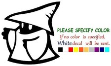 Final Fantasy black Mage Decal Sticker JDM Funny Vinyl Car Truck Window 6"
