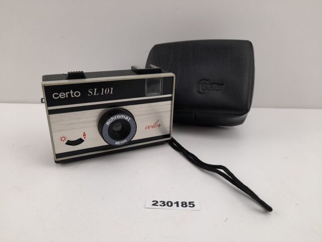 Fotoapparat Certo-Kamera-Werk Germany SL101 color mit Tasche DDR alt #230185 Fotoapparat Certo-Kamera-Werk Germany SL101 color mit Tasche DDR alt #230185