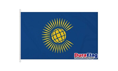 COMMONWEALTH NEUE FLAGGE (150cm X 90cm) DURAFLAG mit CLIPS / HAKEN