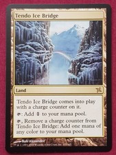 Magic The Gathering BETRAYERS OF KAMIGAWA TENDO ICE BRIDGE land card MTG
