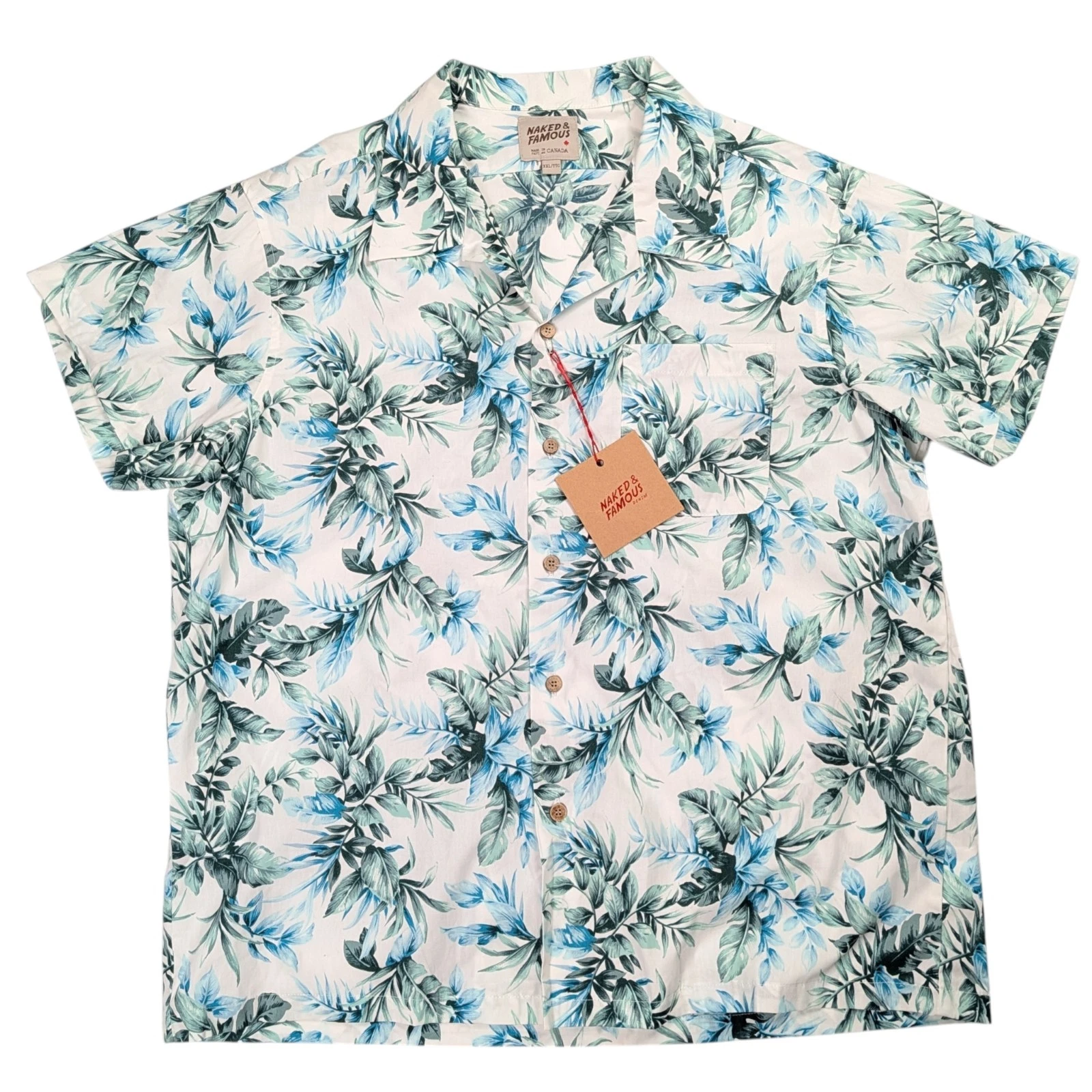 NEW Naked & Famous Aloha Hawaiian Shirt Men 2XL Japanese Fabric Floral Cotton
Opens in a new window