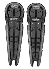 ULGPRO Umpire Leg Guards 17.5" Black