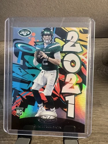 2021 Panini Certified 2021 Graffiti Rookies #2021-17 Zach Wilson RC NY Jets