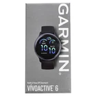 Garmin Vivoactive 6 GPS Fitness Smartwatch (Slate with Black Band), 010-02985-40