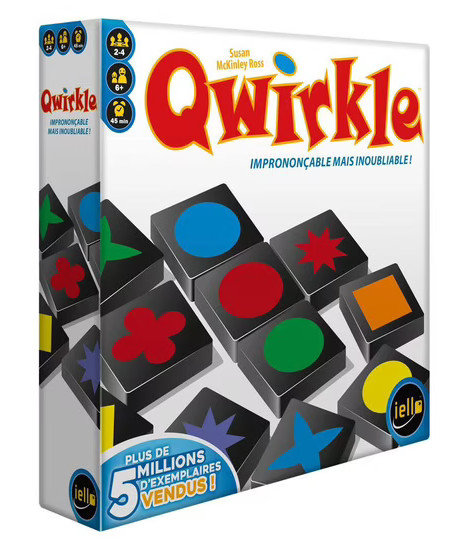 Jeux de société Qwirkle Nouvelle Version de réflexion stratégie et logique familiale