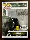 Funko POP! Movies The Matrix Neo 1172 Glow in the Dark BAM Exclusive