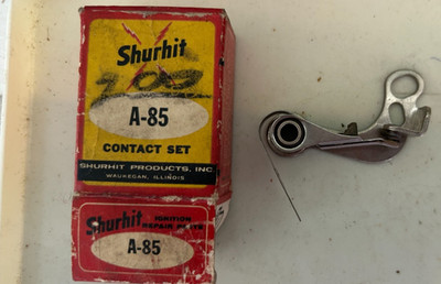 Shurhit A-85 Contact Set - NEW OLD STOCK - 1947 - 1971 - Chrysler Dodge Willys