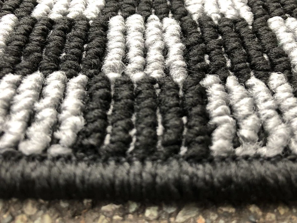 Toyota FJ Cruiser GSJ15W Check Gray Floor Mats Carpets 2010–2018 RHD New Japan Foto 2 de 4