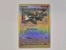 Pokémon TCG Anorith  ex Sandstorm 27/100 Reverse Holo - Crimp Crimped Error