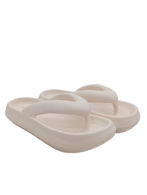 YSABEL MORA Flip Flop Sandalen Damen Sandalen Gr. DE 38 creme Casual-Look