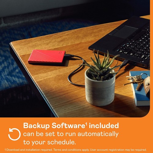 WD 2 TB My Passport Portable HDD USB 3.0 with software for device management, ba - Picture 4 of 6