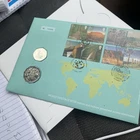 GB 2005 World Heritage Sites Australia & GB 2 x 50p Coins Cover in original pac
