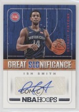 2018-19 Panini NBA Hoops Great SIGnificance Ishmael Smith Ish #GS-IS Auto 0q3