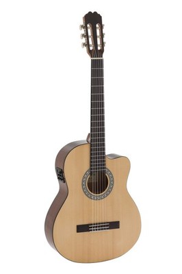 Admira Alba Cutaway Classical Guitar With Spruce Top, Beginner Series