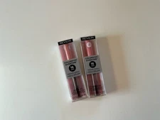 2 New Revlon Colorstay Overtime Lipstick 410 Forever Pink