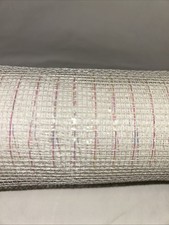 Rete Poly Deco larga lamina bianca iridescente larga 21 pollici