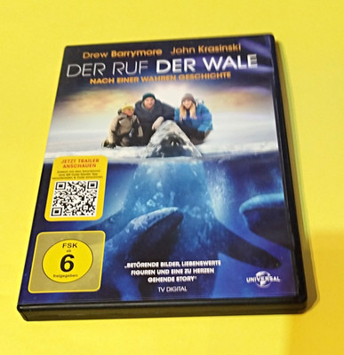 Universal Der Ruf der Wale DVD FSK 6 Drew Barrymore John Krasinski DE/EN   