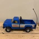 Vintage Tonka 11062 Pressed Steel Toy Pickup Truck Blue 1970s Removable Tires