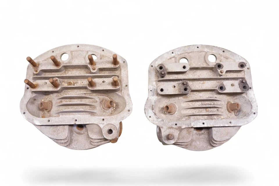 Harley EL FLH Panhead Knucklehead Hydra Glide Duo Cabezales OEM *TZ42 Foto 2 de 4