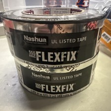 Nashua Tape 1.89 in. x 120.3 yd. 555 FlexFix UL Listed Duct Tape Sealer 2 Pack