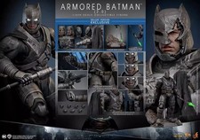 In Stock HOT MMS743D63 BVS Dawn of Justice Armored Batman 2.0 Deluxe Ver. Figure