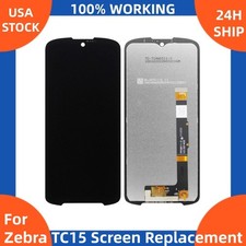 100 For Zebra TC15 Scanner LCD Display Touch Screen Digitizer Assembly Panel