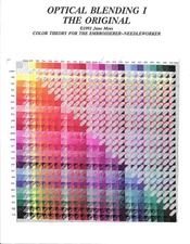 Optical Blending I & II Color Theory for Embroiderer & Needleworker by June Moes