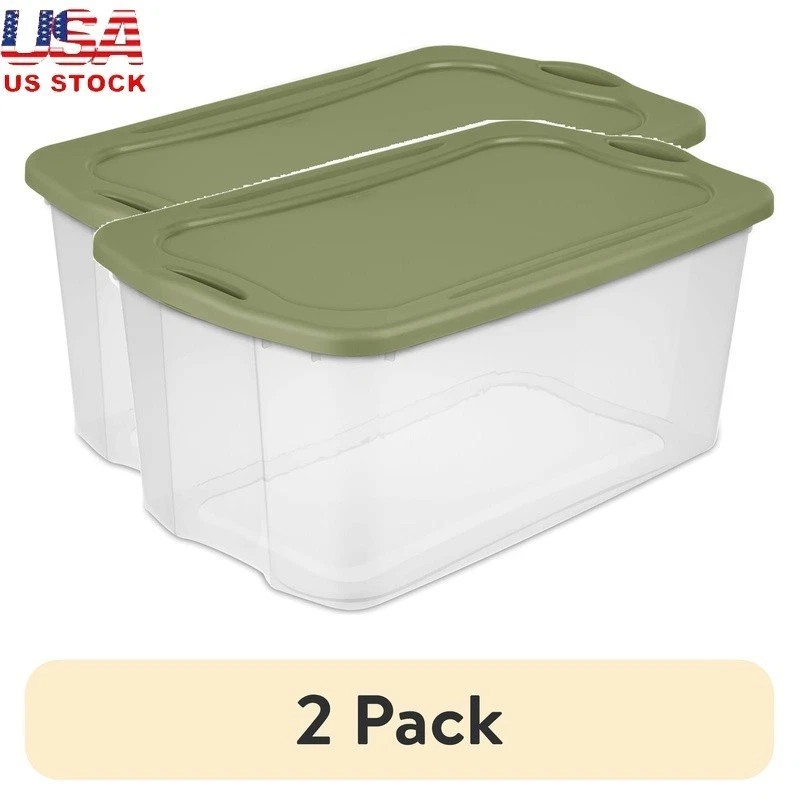 EXCEART Caja de almacenamiento rectangular de plástico transparente, caja de joyería EXCEART Caja de almacenamiento rectangular de plástico transparente, caja de joyería