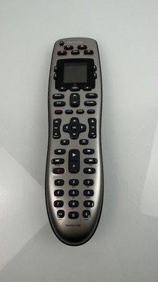Logitech Harmony 650 Universal Remote Control Gray LCD Screen Tested IR Works