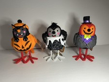 Set of 3 Hyde Eek Featherly Friends Halloween Birds Target Gourdon 2024 NWT