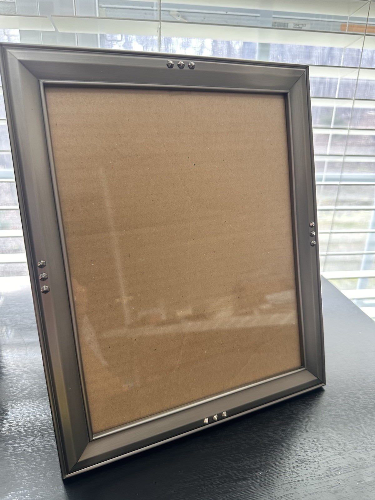 Vintage Burnes of Boston 8x10 Picture Frame Photo Silver Simple | eBay