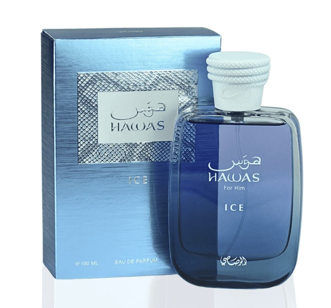 Rasasi Hawas Ice Eau de Parfum 3.4 oz / 100 ml Spray for Men