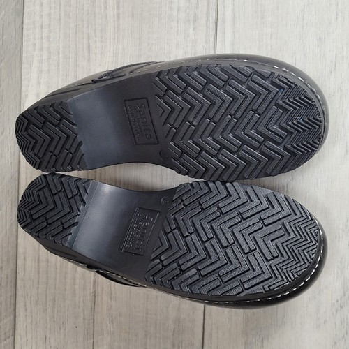 Sanita Original Leather Clogs Women's US 11 Black Professional Nursing Shoes NEW - Picture 18 of 23