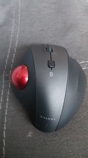 Bluetooth Wireless Ergonomic Trackball Mouse with 40mm Ball Silent Button