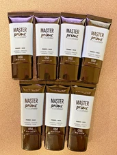 7 PCS MAYBELLINE MASTER PRIME FACESTUDIO MAKEUP BASE #050 1 fl oz NEW &SEALED EA